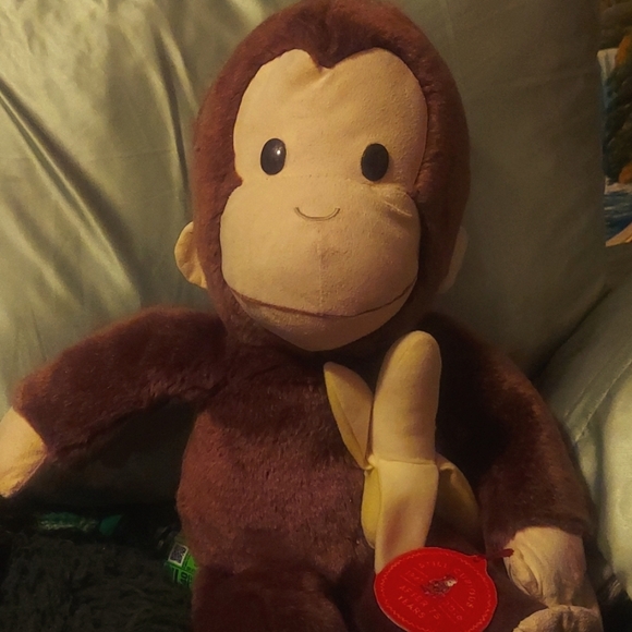 Gund x universal studios nwt. 2016 curious George 75th bday ~18" plush - Picture 1 of 3